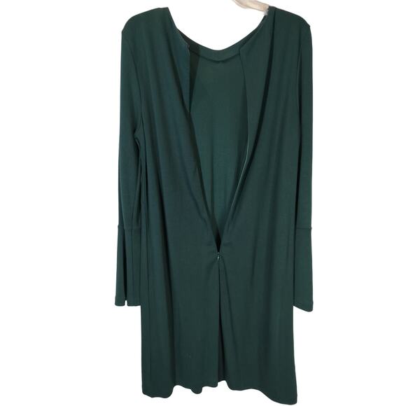 Loft Brand Flowy Flare Sleeve Dress Size 10 - Picture 3 of 11